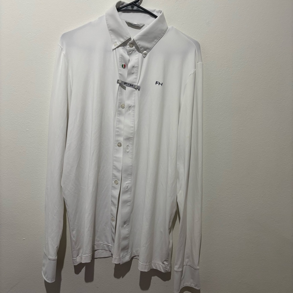 For Horses Men's Adriano Show Shirt Size XL